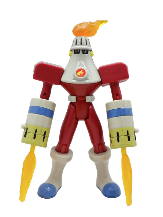 2004 Mattel Mega Man Virus Attack Torch Man Figure