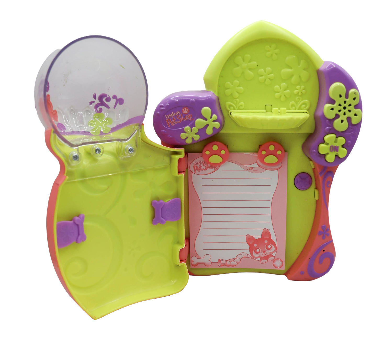 2006 Hasbro Littlest Pet Shop Paws Off Diary