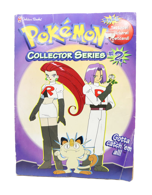 1990s Pokemon Collector Series #2 Coloring Book Used
