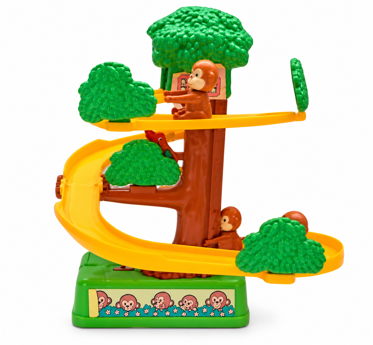 1974 Blue Box Playful monkey tree