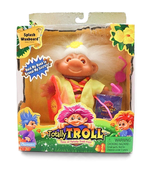 2001 Playmates Dam Totally Trolls Splash Waxboard