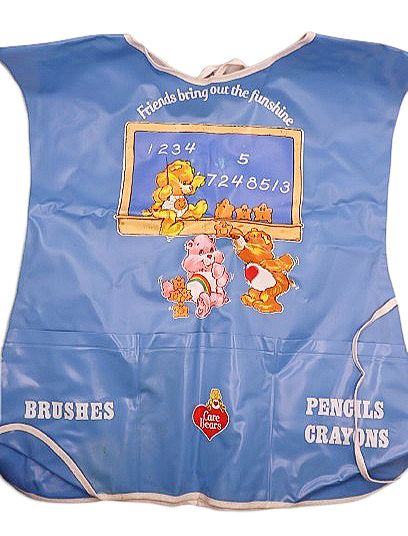 80s Care Bears art apron *rare*