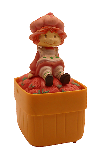 1981 Strawberry Shortcake the musical jewelry box